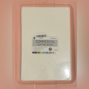 Thirteen Chefs Commercial Grade Polypropylene Cutting Board 12" x 18" x 1/2" NEW